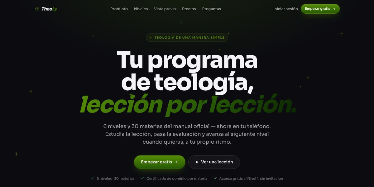 TheoLy — theoly-app.com
